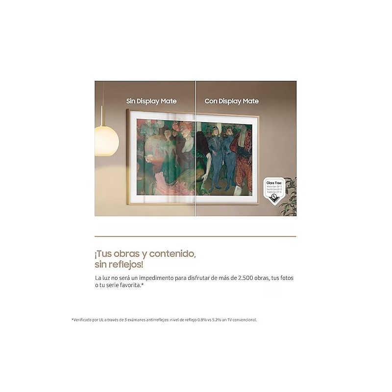 TV Samsung TQ75LS03FW The Frame Pro 4K 75 pulgadas Vision AI Smart TV 2025