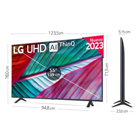 TV LG UHD 55UR78006LK 4K Serie 78 Smart TV 55 pulgadas