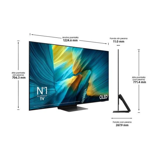 TV OLED SAMSUNG TQ55S95F 4K 55 pulgadas Vision AI 2025