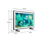 TV QLED Samsung The Frame TQ43LS03FA 4K UHD 43 pulgadas