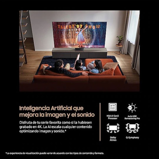 TV OLED SAMSUNG TQ55S95F 4K 55 pulgadas Vision AI 2025