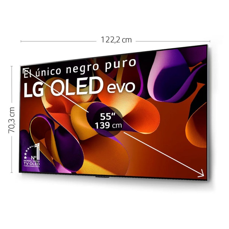 TV LG OLED OLED55G45LW Smart TV evo AI G4 4K 2024 55 pulgadas
