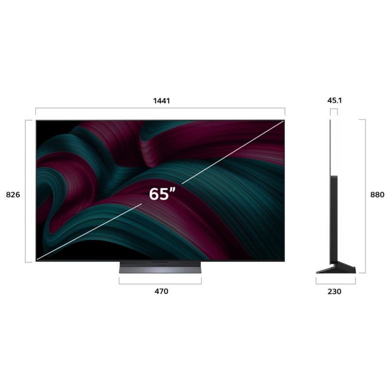 TV LG OLED evo 65C54LA AI C5 65 pulgadas 4K 2025