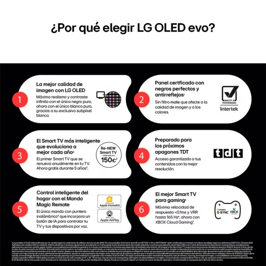TV LG OLED evo 83C54LA AI C5 83 pulgadas 4K 2025