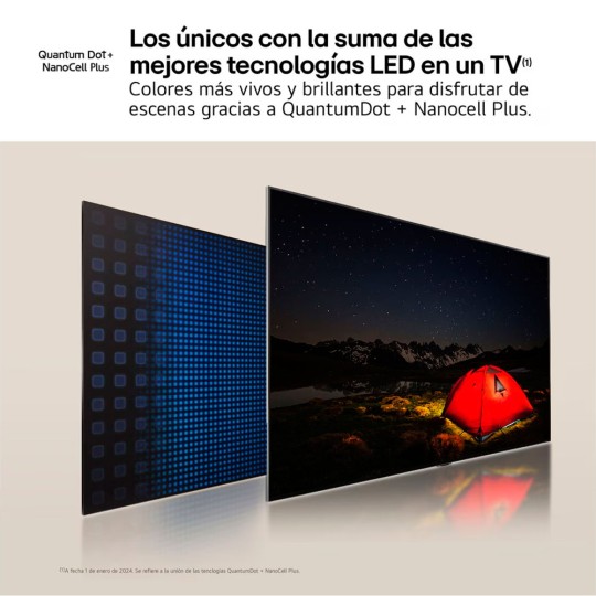 TV LG QNED AI 65QNED85T6C 4K 2024 65 pulgadas