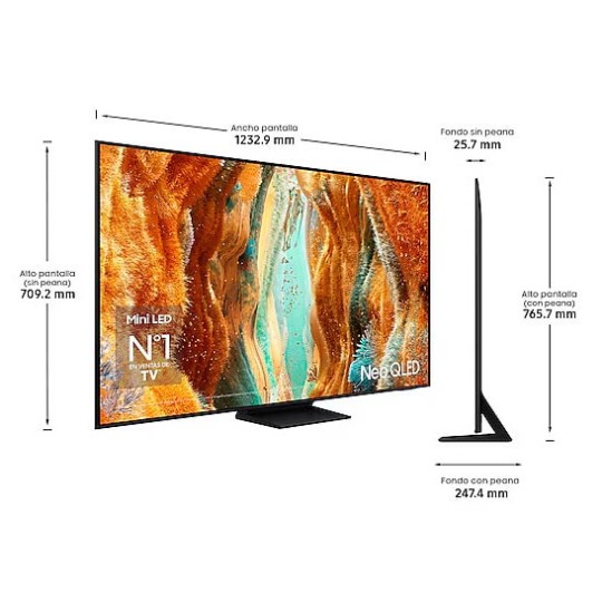TV NEOQLED SAMSUNG TQ55QN70F 55 pulgadas Vision AI 2025