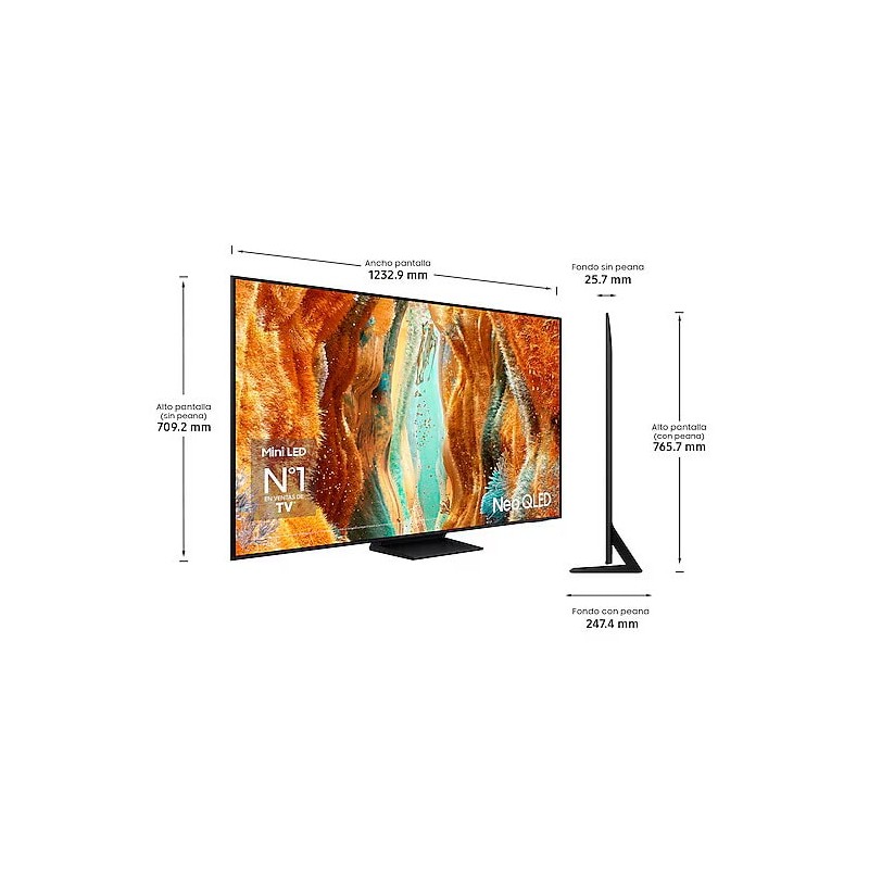 TV NEOQLED SAMSUNG TQ55QN70F 55 pulgadas Vision AI 2025