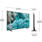TV Samsung QLED TQ75Q7F4 4K 75 pulgadas Vision AI Smart TV 2025
