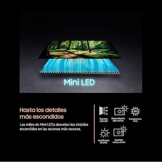 TV NEOQLED SAMSUNG TQ65QN70F 65 pulgadas Vision AI 2025