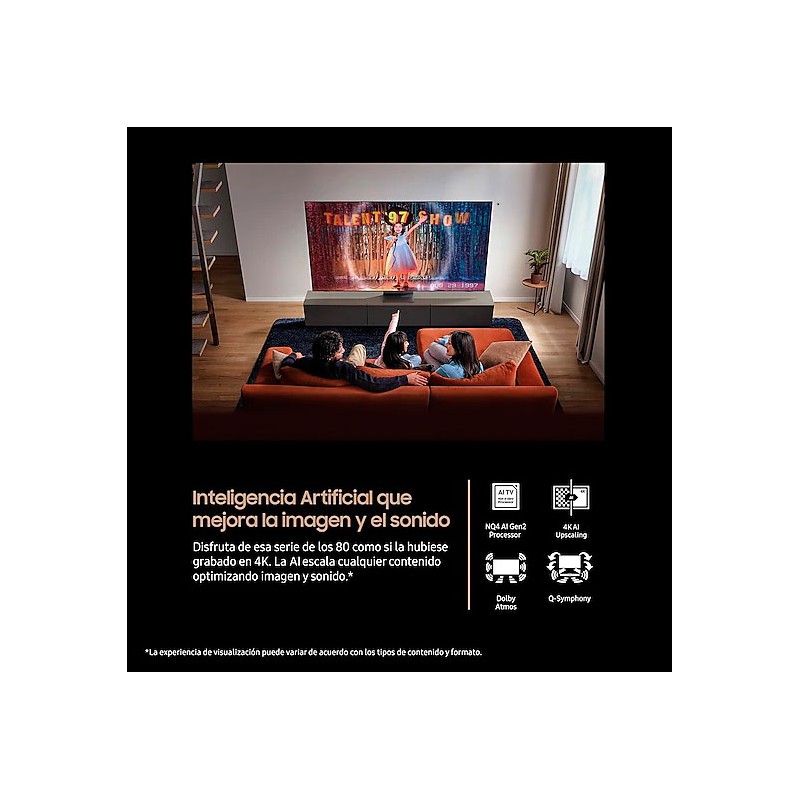 TV NEOQLED SAMSUNG TQ75QN70F 75 pulgadas Vision AI 2025