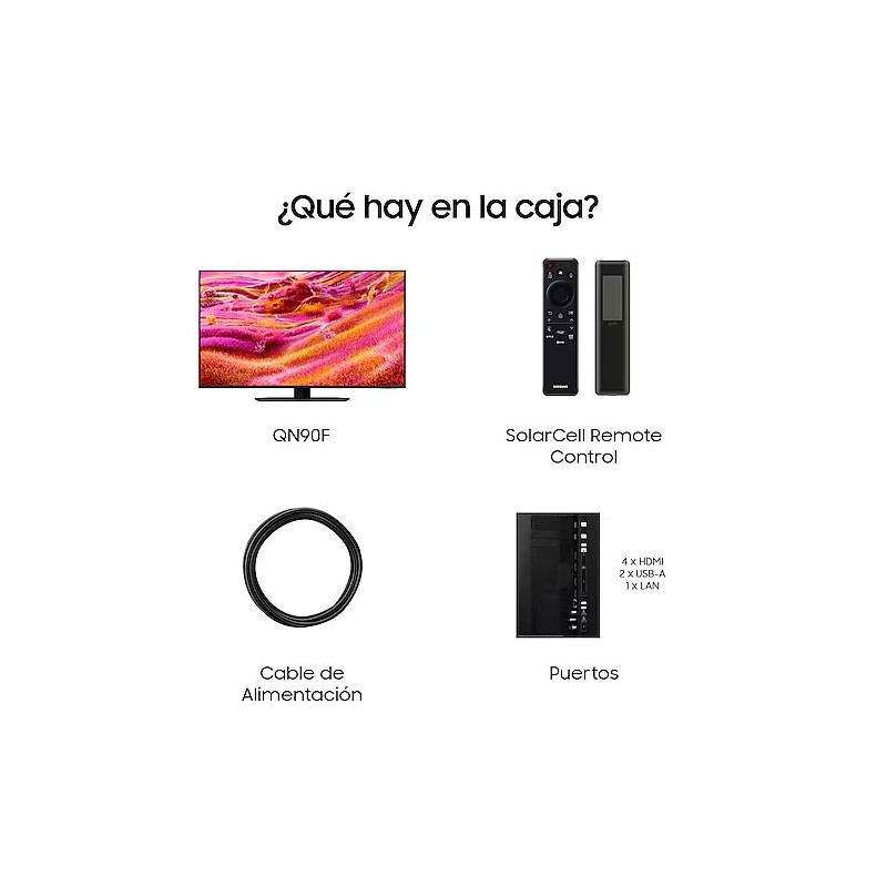 TV Neo QLED TQ65QN90F 4K Samsung Vision AI Smart TV 65 pulgadas 2025