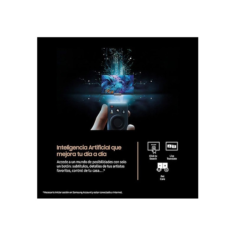 TV Neo QLED TQ65QN90F 4K Samsung Vision AI Smart TV 65 pulgadas 2025