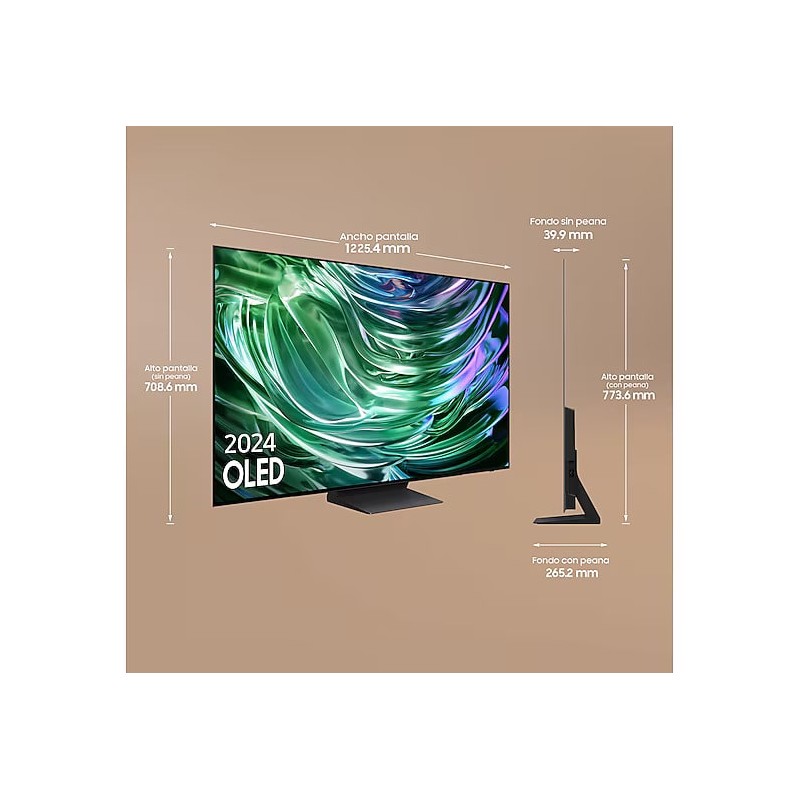TV OLED Samsung TQ55S90D 55 pulgadas 4K Smart TV con IA 2024