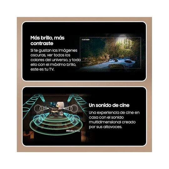 TV OLED Samsung TQ55S90D 55 pulgadas 4K Smart TV con IA 2024