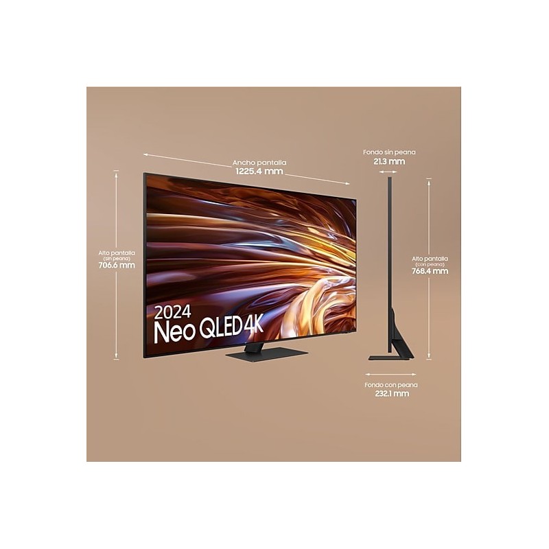 TV Samsung Neo QLED 4K TQ55QN95D 55 pulgadas Smart TV con IA 2024