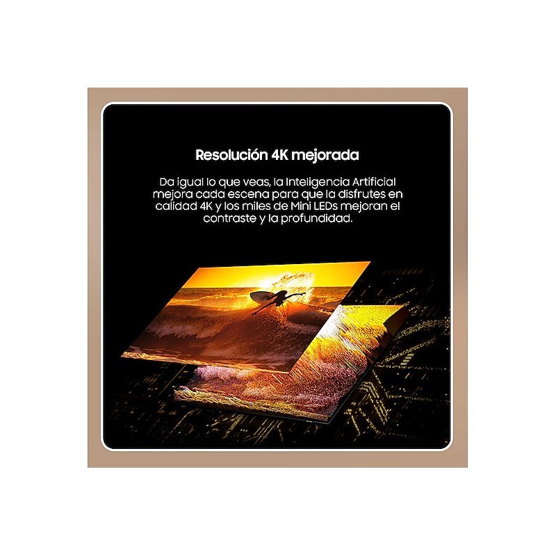 TV Samsung Neo QLED 4K TQ55QN95D 55 pulgadas Smart TV con IA 2024