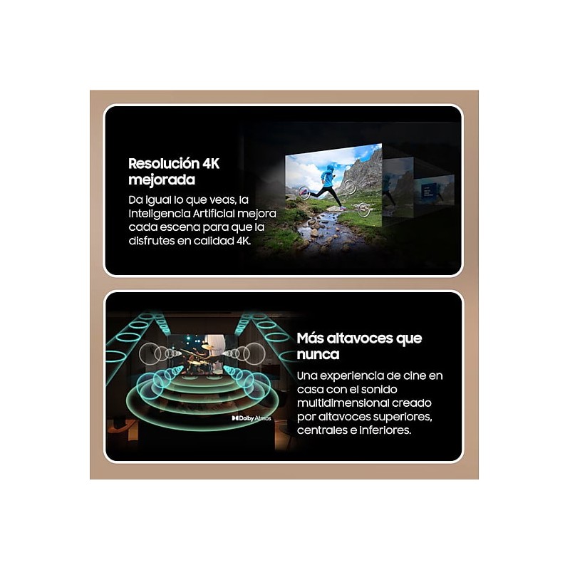 TV Samsung Neo QLED 4K TQ55QN95D 55 pulgadas Smart TV con IA 2024