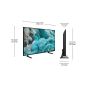 TV Samsung QLED TQ55Q7F4 4K 55 pulgadas Vision AI Smart TV 2025