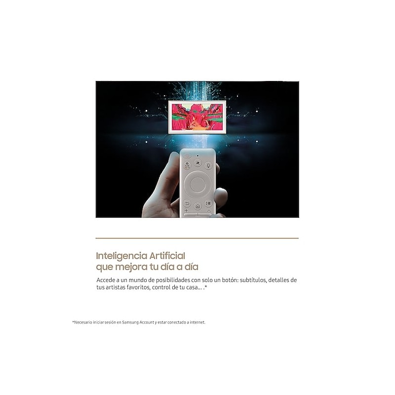 TV Samsung TQ75LS03FW The Frame Pro 4K 75 pulgadas Vision AI Smart TV 2025